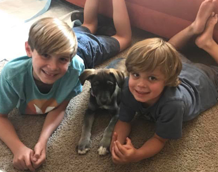 Luna and two brothers